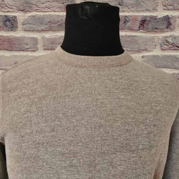 EDDIE BAUER OUTDOOR MEN'S LONG SLEEVE CREW NECK PULLOVER SWEATER - SIZE MEDIUM - Picture 4 of 7